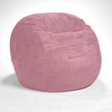 Cozy Rosy Pink Bean Bag Chair - ShopCozyCorner | Bookish Nostalgia