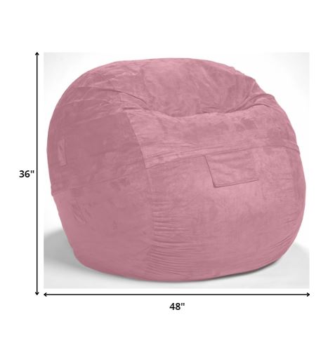 Cozy Rosy Pink Bean Bag Chair - ShopCozyCorner | Bookish Nostalgia